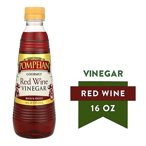 Pompeian Red Wine Vinegar - 16 Fl. Oz.