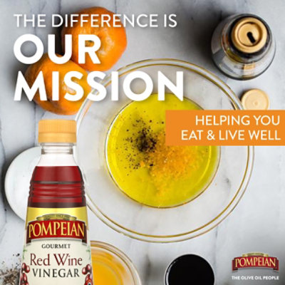 Pompeian Red Wine Vinegar - 16 Fl. Oz. - Image 5