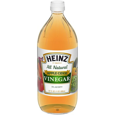 Heinz All Natural Apple Cider Vinegar with 5% Acidity  - 32 Fl. Oz. - Image 4