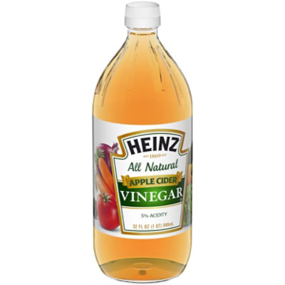 Heinz All Natural Apple Cider Vinegar with 5% Acidity  - 32 Fl. Oz. - Image 2