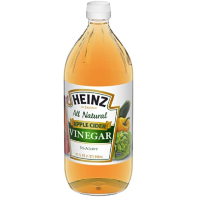 Heinz All Natural Apple Cider Vinegar with 5% Acidity  - 32 Fl. Oz. - Image 3