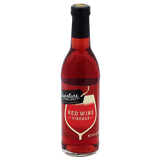 Signature SELECT Vinegar Red Wine - 12.5 Fl. Oz.