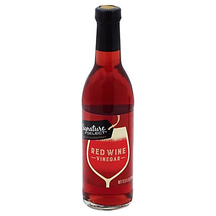 Signature SELECT Vinegar Red Wine - 12.5 Fl. Oz. - Image 1