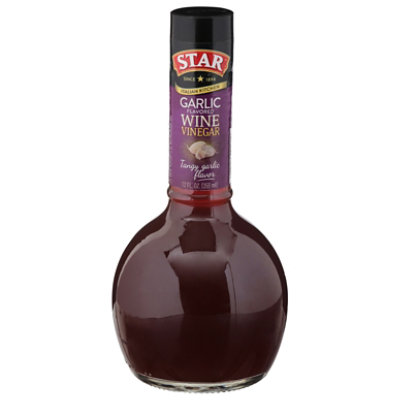 Star Vinegar Wine Garlic Flavored - 12 Fl. Oz.