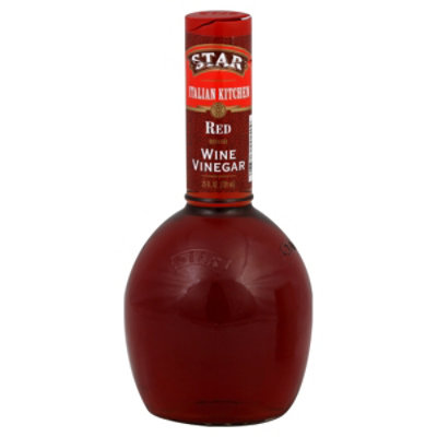Star Italian Kitchen Vinegar Wine Red Rosso - 25 Fl. Oz.