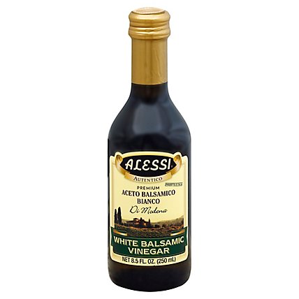 Alessi Premium White Balsamic Vinegar - 8.5 Fl. Oz. - Image 1