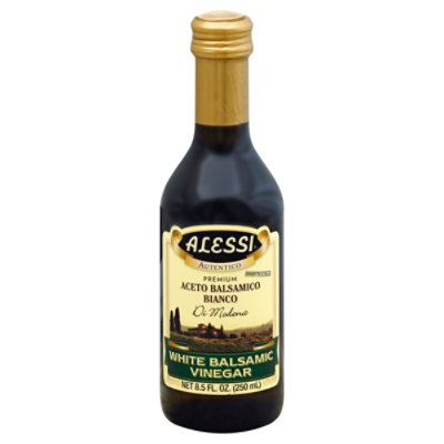 Alessi Premium White Balsamic Vinegar - 8.5 Fl. Oz. - Image 1