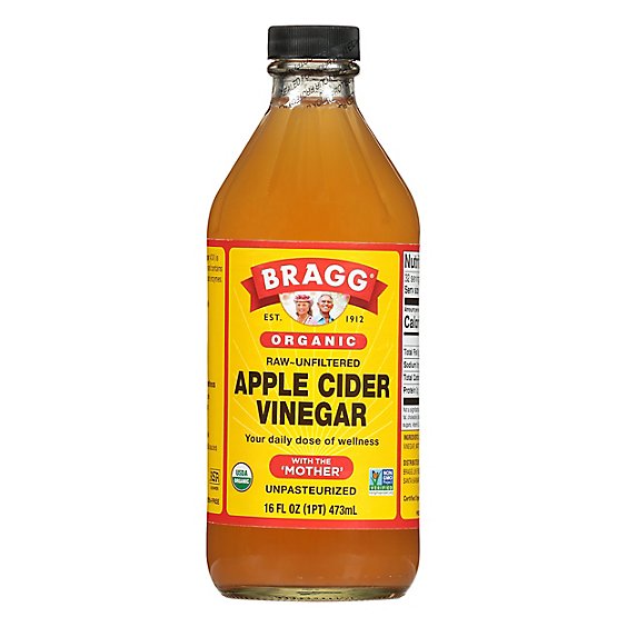 Bragg Vinegar Apple Cider - 16 Fl. Oz.