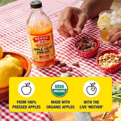 Bragg Vinegar Apple Cider - 16 Fl. Oz. - Image 3