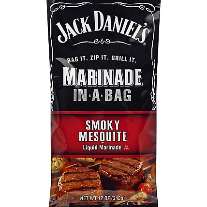 Jack Daniels Marinade in a Bag Smoky Mesquite - 12 Oz - Image 2