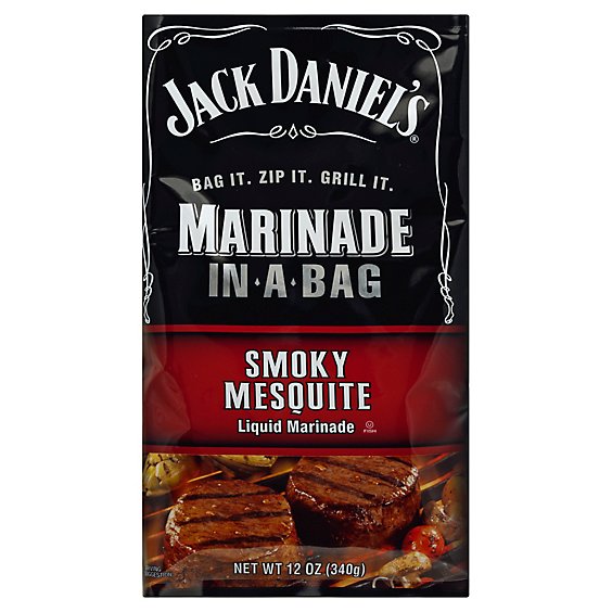 Jack Daniels Marinade in a Bag Smoky Mesquite - 12 Oz