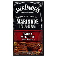 Jack Daniels Marinade in a Bag Smoky Mesquite - 12 Oz - Image 1