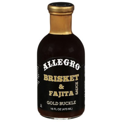 Allegro Gold Buckle Brisket & Fajita Sauce - 16 Fl. Oz. - Image 2
