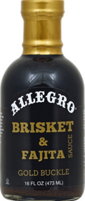 Allegro Gold Buckle Brisket & Fajita Sauce - 16 Fl. Oz. - Image 2