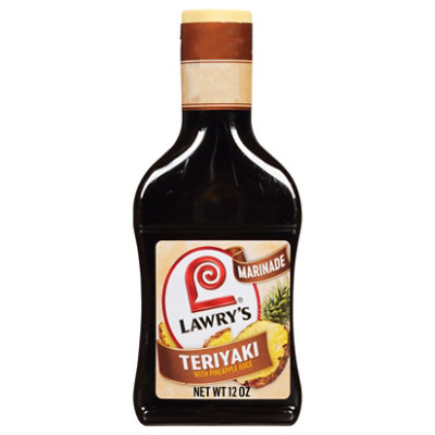 Lawry's Teriyaki With Pineapple Juice Marinade - 12 Fl. Oz. - Image 1