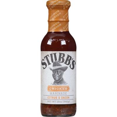 Stubb's Citrus & Onion Chicken Marinade - 12 Oz