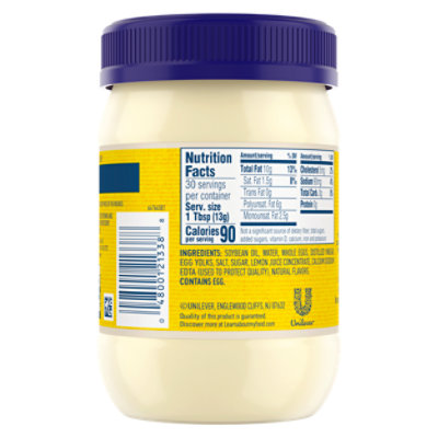 Hellmanns Mayonnaise Real - 15 Oz - Image 6