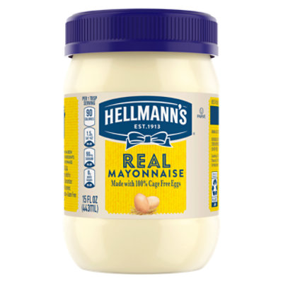 Hellmanns Mayonnaise Real - 15 Oz - Image 1