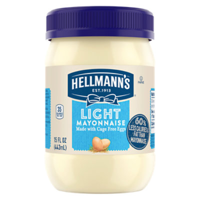 Hellmanns Mayonnaise Light - 15 Oz - Image 2