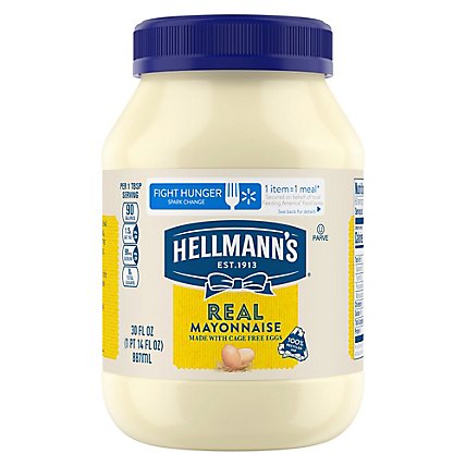 Hellmanns Mayonnaise Real - 30 Oz - Image 2