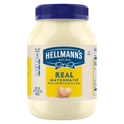 Hellmann's Real Mayonnaise - 30 Oz - Image 1