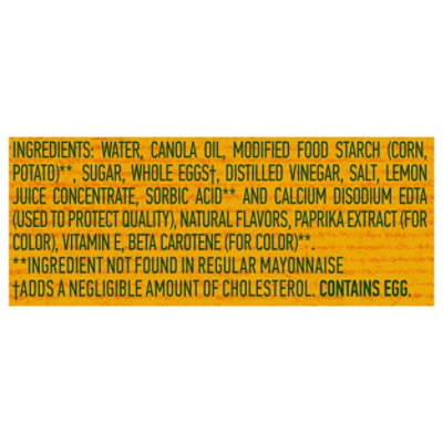 Hellmanns Mayonnaise Dressing Canola - 30 Oz - Image 4
