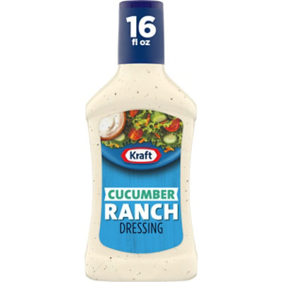 Kraft Cucumber Ranch Salad Dressing Bottle - 16 Fl. Oz. - Image 1