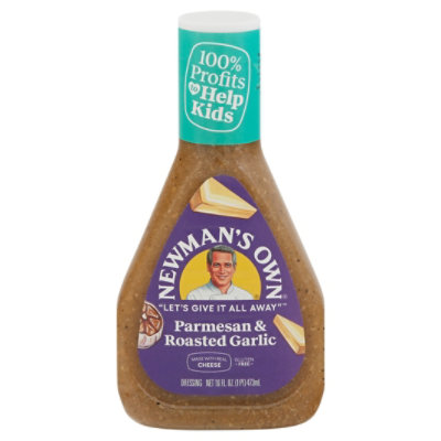 Newmans Own Dressing Parmesan & Roasted Garlic - 16 Fl. Oz. - Image 3