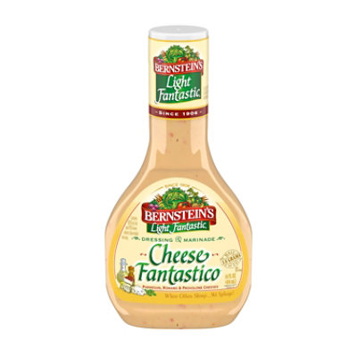 Bernstein's Light Fantastic Cheese Fantastico Italian Salad Dressing & Marinade - 14 Fl Oz - Image 1