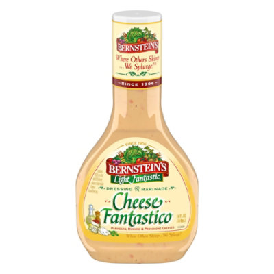 Bernsteins Light Fantastic Dressing & Marinade Cheese Fantastico - 14 Fl. Oz.