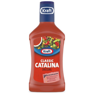 Kraft Classic Catalina Salad Dressing Bottle - 16 Fl. Oz. - Image 1