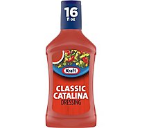 Kraft Classic Catalina Salad Dressing Bottle - 16 Fl. Oz.