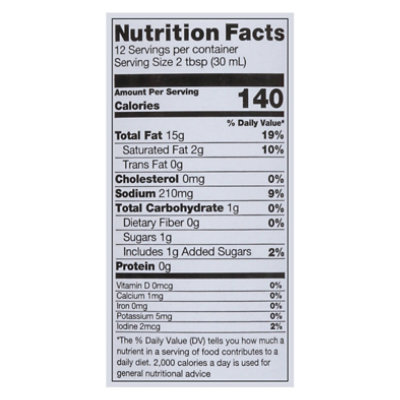 Ocean's Halo Dressing Maui Onion Ranch - 12 Fl. Oz. - Image 4