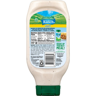 Hidden Valley Original Ranch Light Salad Dressing & Topping - 24 Oz - Image 2