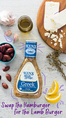 Kens Steak House Dressing Greek - 16 Fl. Oz. - Image 2