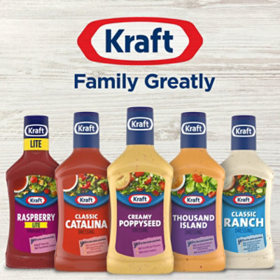 Kraft Creamy Poppyseed Salad Dressing Bottle - 16 Fl. Oz. - Image 8