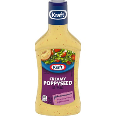 Kraft Dressing Creamy Poppyseed - 16 Fl. Oz.