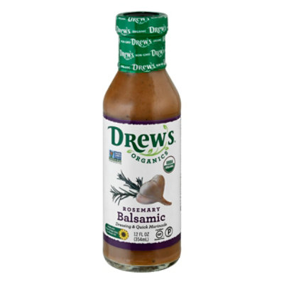 Drews Dressing & Quick Marinade Balsamic Rosemary - 12 Fl. Oz. - Image 1