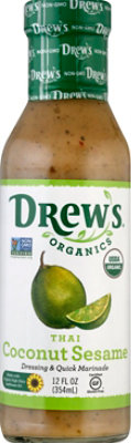 Drews Dressing & Quick Marinade Thai Sesame Lime - 12 Fl. Oz. - Image 2