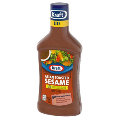 Kraft Asian Toasted Sesame Lite Salad Dressing - 16 Fl. Oz. - Image 5