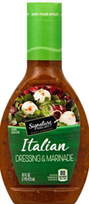 Signature SELECT Italian Dressing And Marinade - 16 Fl. Oz. - Image 2