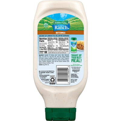 Hidden Valley Gluten Free Buttermilk Ranch Salad Dressing and Topping - 24 Oz - Image 2