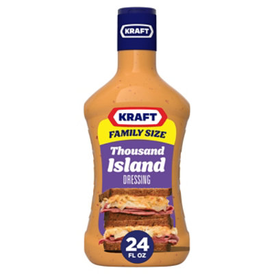 Kraft Thousand Island Salad Dressing Family Size Bottle - 24 Fl. Oz. - Image 1