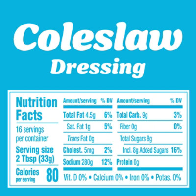 Kraft Coleslaw Dressing - 16 Fl. Oz. - Image 8