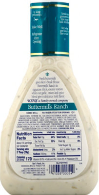 Kens Steak House Dressing Buttermilk Ranch - 16 Fl. Oz. - Image 5