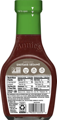 Annies Naturals Vinaigrette Organic Shitake Sesame - 8 Fl. Oz. - Image 6