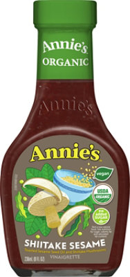 Annies Naturals Vinaigrette Organic Shitake Sesame - 8 Fl. Oz. - Image 2