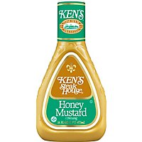 Kens Steak House Dressing Honey Mustard - 16 Fl. Oz. - Image 2
