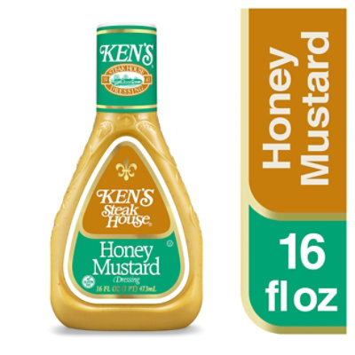 Kens Steak House Dressing Honey Mustard - 16 Fl. Oz.