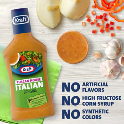 Kraft Tuscan House Italian Dressing - 16 Fl. Oz. - Image 3